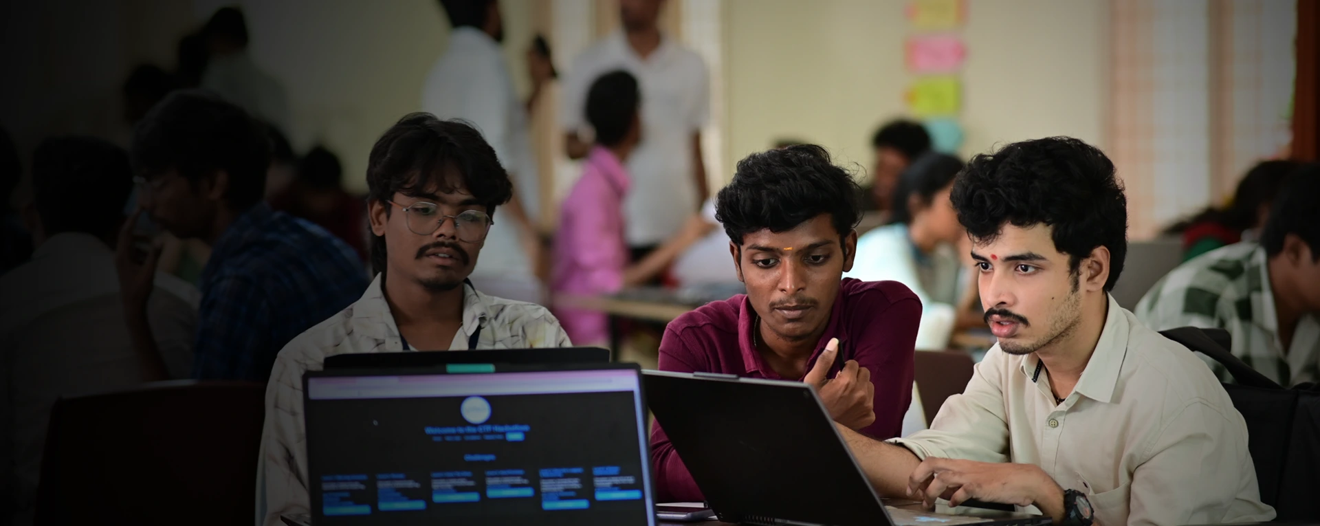 Students working in IDEA Lab